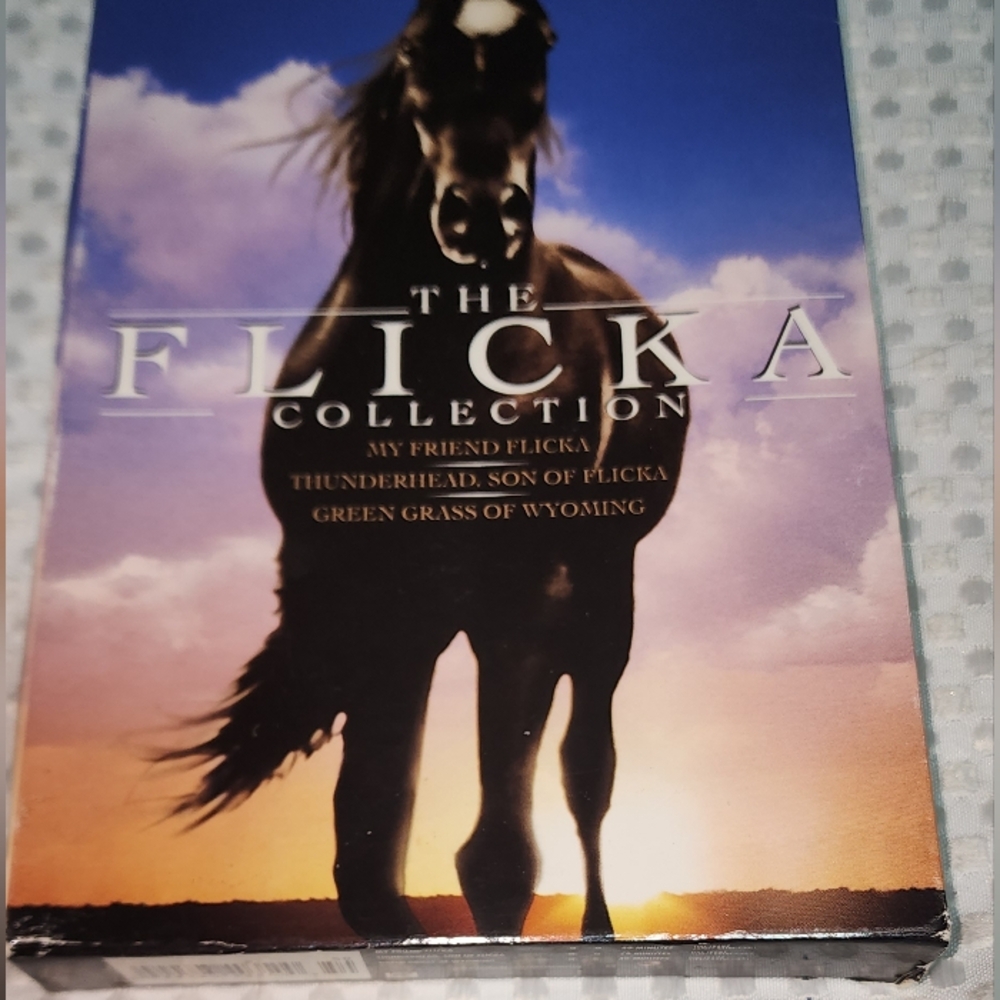 THE FLICKA COLLECTION EUC 3 MOVIE DVD SET